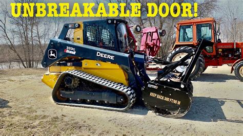 john deere 333g forestry door